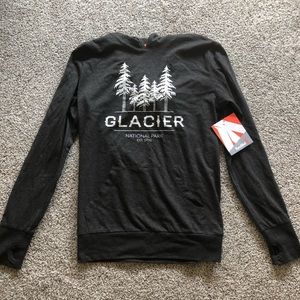 glacier national park hoodie